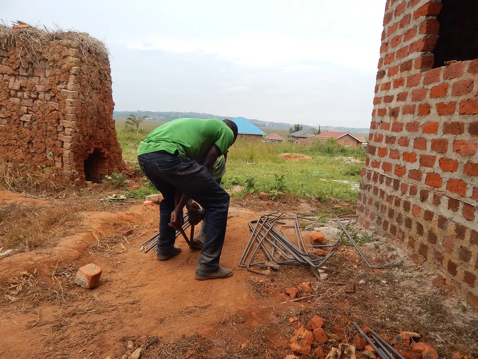Un chantier AfrikBuild à Yaoundé